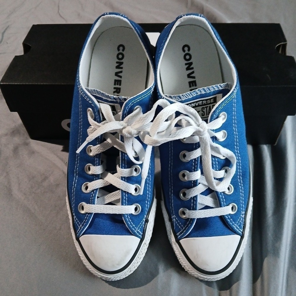 Converse Chuck Taylor All Star Royal Blue Canvas Men's Size 6, Women's Size 8 - Picture 2 of 8